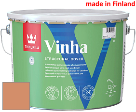Краска Tikkurila Vinha кроющий антисептик для деревянных фасадов цвет K407 