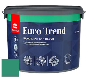 Краска Tikkurila Euro Trend краска для стен и потолков цвет L373 Изумруд
