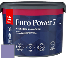 Краска Tikkurila Euro Power 7 краска для стен и потолков цвет S344 