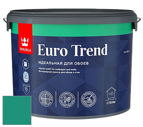 Краска Tikkurila Euro Trend краска для стен и потолков цвет NCS S 3050-B80G 