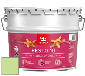 Краска Tikkurila Euro Pesto 10 эмаль цвет J382 
