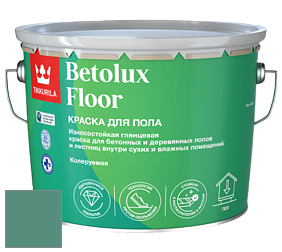 Краска Tikkurila Betolux Floor краска для пола цвет S373 Босфор