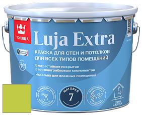 Краска Tikkurila Luja Extra 7 матовая краска для влажных помещений цвет NCS S 0565-G50Y 