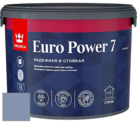 Краска Tikkurila Euro Power 7 краска для стен и потолков цвет V350 