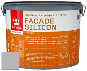 Краска Tikkurila Facade Silicon краска фасадная цвет Q844 