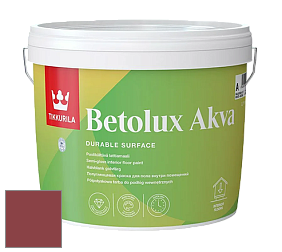 Краска Tikkurila Betolux Akva краска для пола цвет M423 Гранат