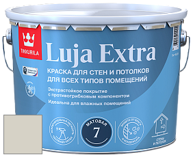 Краска Tikkurila Luja Extra 7 матовая краска для влажных помещений цвет 1901 