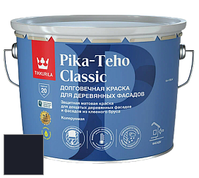 Краска Tikkurila Pika-Teho Classic краска для деревянных фасадов цвет RAL 5004 