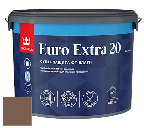 Краска Tikkurila Euro Extra 20 краска для стен и потолков цвет S465 