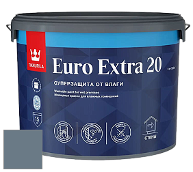 Краска Tikkurila Euro Extra 20 краска для стен и потолков цвет S490 