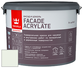 Краска Tikkurila Facade Acrylate краска фасадная цвет F384 