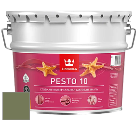 Краска Tikkurila Euro Pesto 10 эмаль цвет N385 