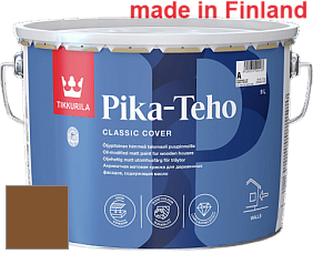 Краска Tikkurila Pika-Teho краска для деревянных фасадов цвет RAL 8003 