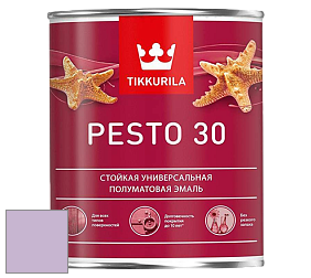 Краска Tikkurila Euro Pesto 30 эмаль цвет X342 Гиацинт