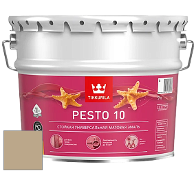 Краска Tikkurila Euro Pesto 10 эмаль цвет V460 Альбит