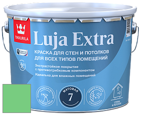 Краска Tikkurila Luja Extra 7 матовая краска для влажных помещений цвет NCS S 0560-G10Y 