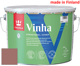 Краска Tikkurila Vinha кроющий антисептик для деревянных фасадов цвет Q357 