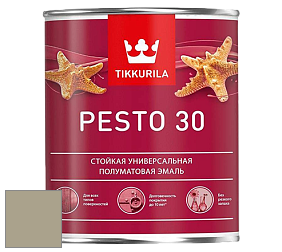 Краска Tikkurila Euro Pesto 30 эмаль цвет S458 Марказит