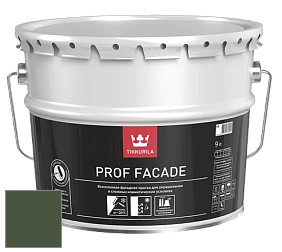 Краска Tikkurila Euro Prof Facade краска фасадная цвет NCS S 7020-G30Y 