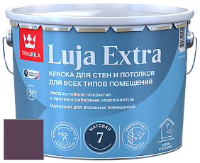 Краска Tikkurila Luja Extra 7 матовая краска для влажных помещений цвет NCS S 6030-R40B 