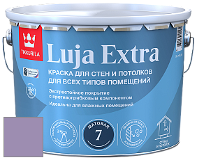 Краска Tikkurila Luja Extra 7 матовая краска для влажных помещений цвет V343 