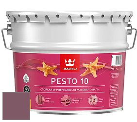 Краска Tikkurila Euro Pesto 10 эмаль цвет N424 