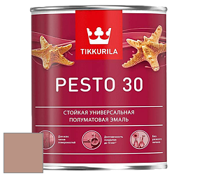 Краска Tikkurila Euro Pesto 30 эмаль цвет V472 Розовый кварц