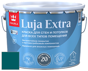 Краска Tikkurila Luja 20 Extra полуматовая краска для влажных помещений цвет NCS S 5540-B20G 