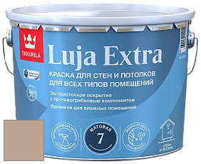 Краска Tikkurila Luja Extra 7 матовая краска для влажных помещений цвет V465 Аветюрин