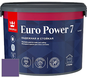 Краска Tikkurila Euro Power 7 краска для стен и потолков цвет M343 