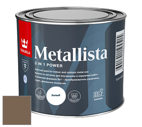 Краска Tikkurila Metallista краска по металлу цвет L484 Финик