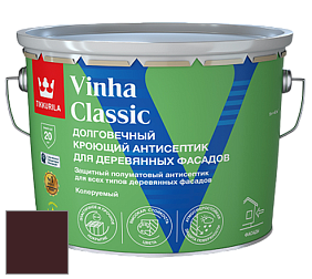 Краска Tikkurila Vinha Classic краска для деревянных фасадов цвет RAL 3007 