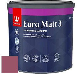 Краска Tikkurila Euro Matt 3 краска для стен и потолков цвет S334 