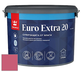 Краска Tikkurila Euro Extra 20 краска для стен и потолков цвет S329 Фрезия