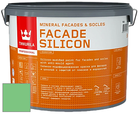 Краска Tikkurila Facade Silicon краска фасадная цвет U245 
