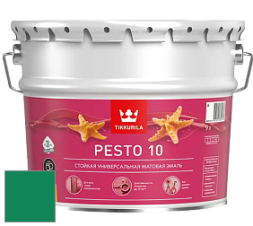 Краска Tikkurila Euro Pesto 10 эмаль цвет RAL 6032 