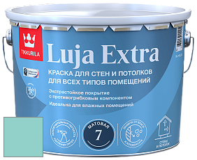 Краска Tikkurila Luja Extra 7 матовая краска для влажных помещений цвет NCS S 1030-B50G 