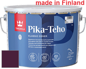 Краска Tikkurila Pika-Teho краска для деревянных фасадов цвет RAL 4007 