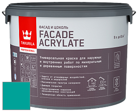 Краска Tikkurila Facade Acrylate краска внутренних и наружных работ цвет NCS S 2060-B50G 