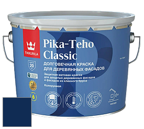 Краска Tikkurila Pika-Teho Classic краска для деревянных фасадов цвет RAL 5026 