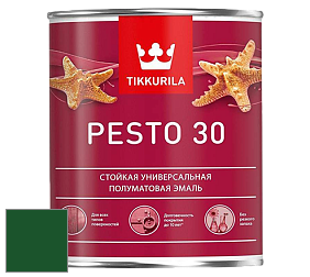 Краска Tikkurila Euro Pesto 30 эмаль цвет RAL 6035 