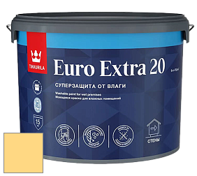 Краска Tikkurila Euro Extra 20 краска для стен и потолков цвет J304 
