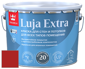 Краска Tikkurila Luja 20 Extra полуматовая краска для влажных помещений цвет RAL 3000 