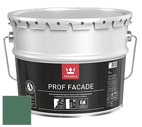 Краска Tikkurila Euro Prof Facade краска фасадная цвет NCS S 5030-G 
