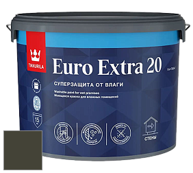 Краска Tikkurila Euro Extra 20 краска для стен и потолков цвет RAL 6014 