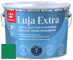 Краска Tikkurila Luja Extra 7 матовая краска для влажных помещений цвет RAL 6032 