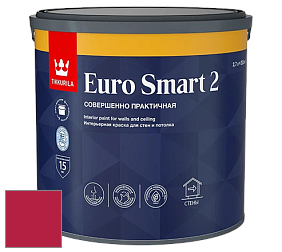Краска Tikkurila Euro Smart 2 краска для стен и потолков цвет RAL 3027 