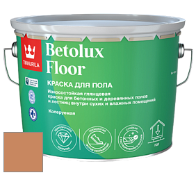 Краска Tikkurila Betolux Floor краска для пола цвет V406 Урожай