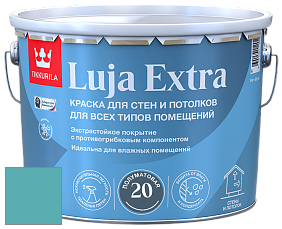 Краска Tikkurila Luja 20 Extra полуматовая краска для влажных помещений цвет NCS S 2040-B30G 