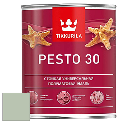 Краска Tikkurila Euro Pesto 30 эмаль цвет X378 
